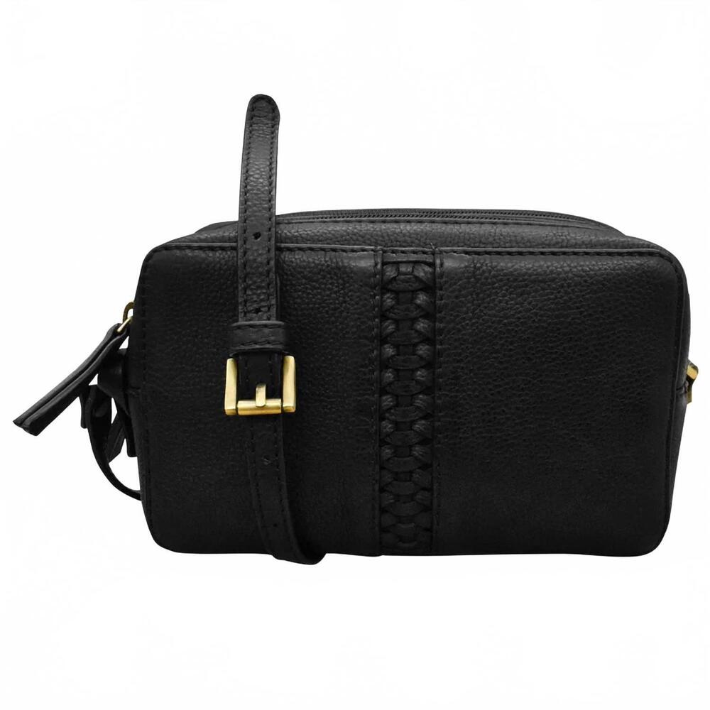 NEW ILI NEW YORK camera bag with rfid in black